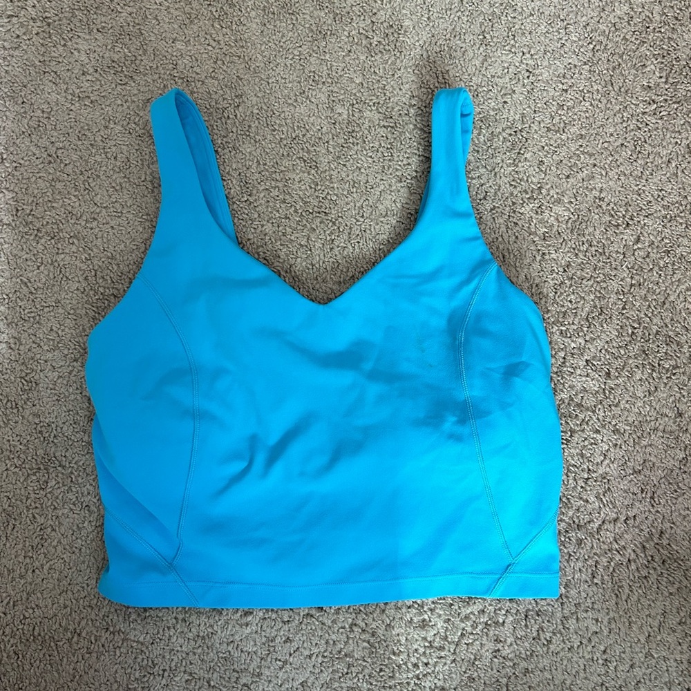 Lululemon align tank C/D kayak blue